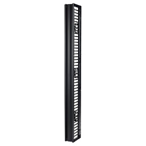 APC Valueline, Vertical Cable Manager for 2 & 4 Post Racks, 84"H X 6"W, Single-Sided with Door AR8715