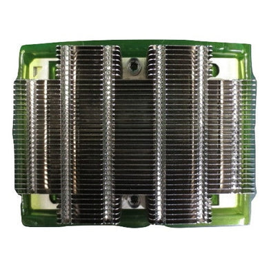 DELL 412-AAMF koelsysteem voor computers Processor Koelplaat/radiatoren Zwart, Groen, Zilver 412-AAMF