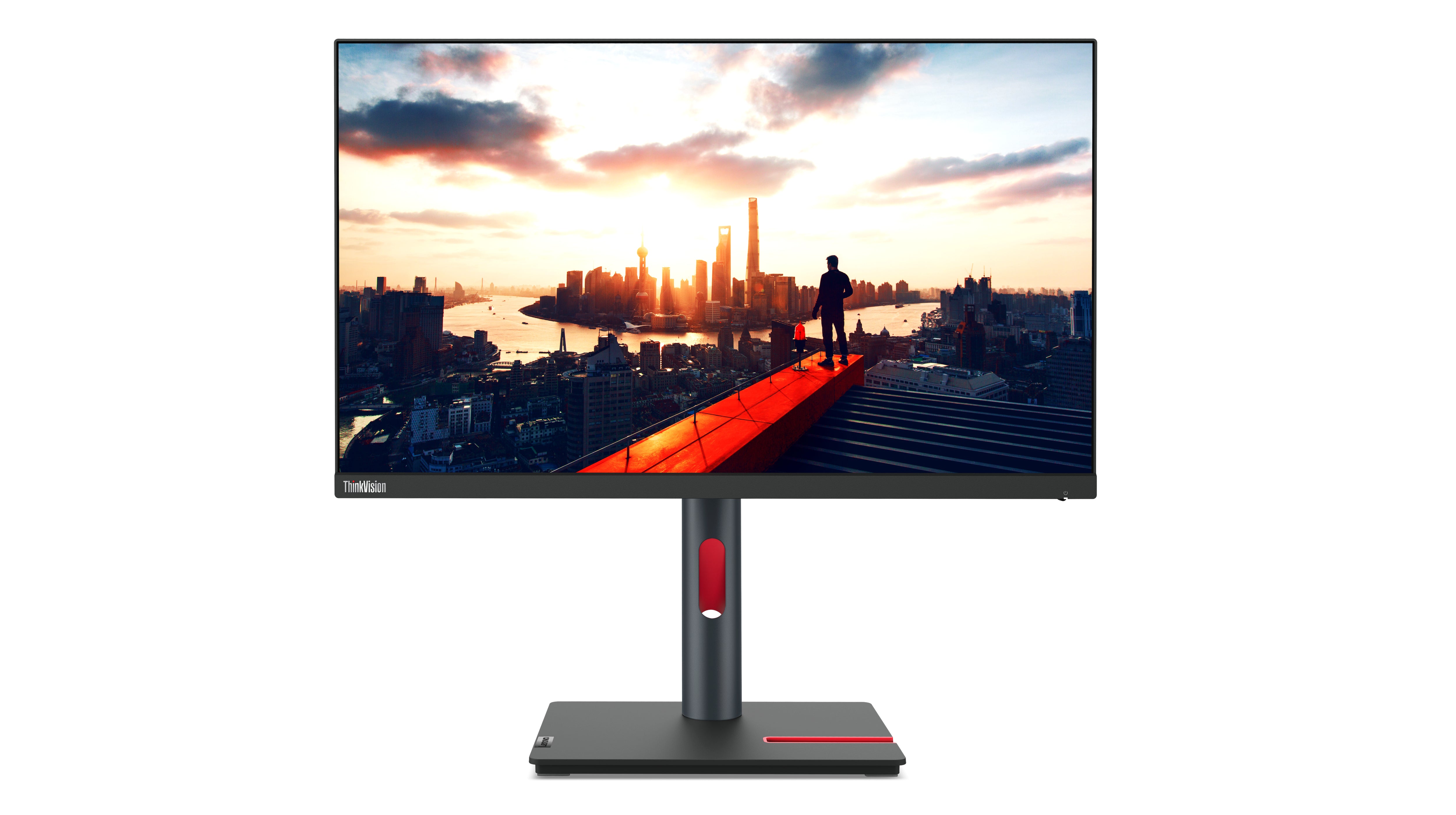 ThinkVision P24h-30 - 23.8 inch - Quad HD IPS LED Monitor - 2560x1440 - Pivot / HAS / RJ45 / USB-C