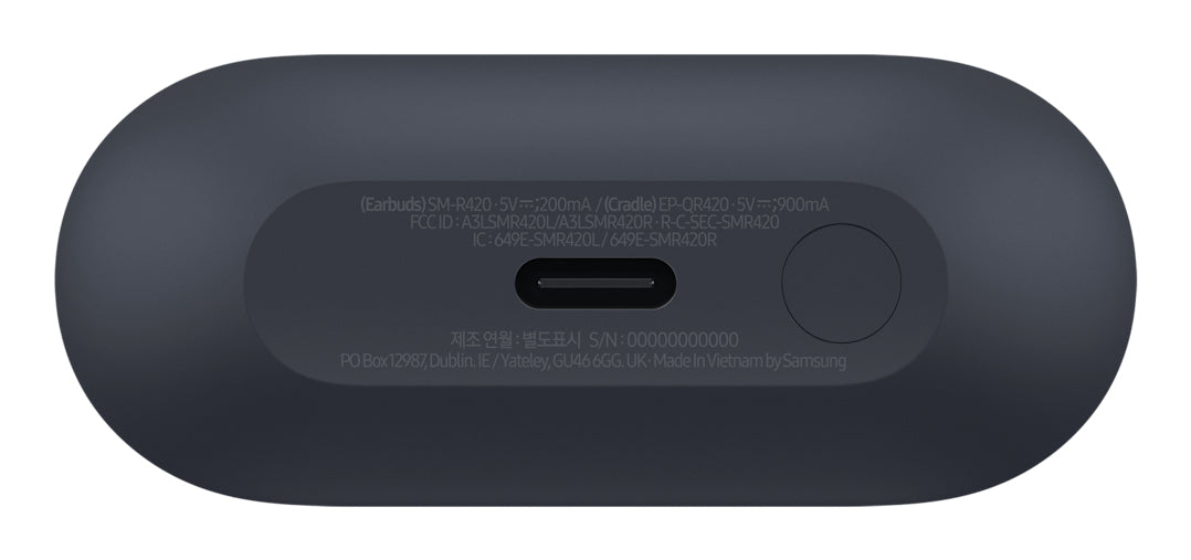 Samsung Galaxy SM-R420NZKAEUB casque True Wireless Stereo (TWS) Ecouteurs Appels/Musique Bluetooth Noir SM-R420NZKAEUB