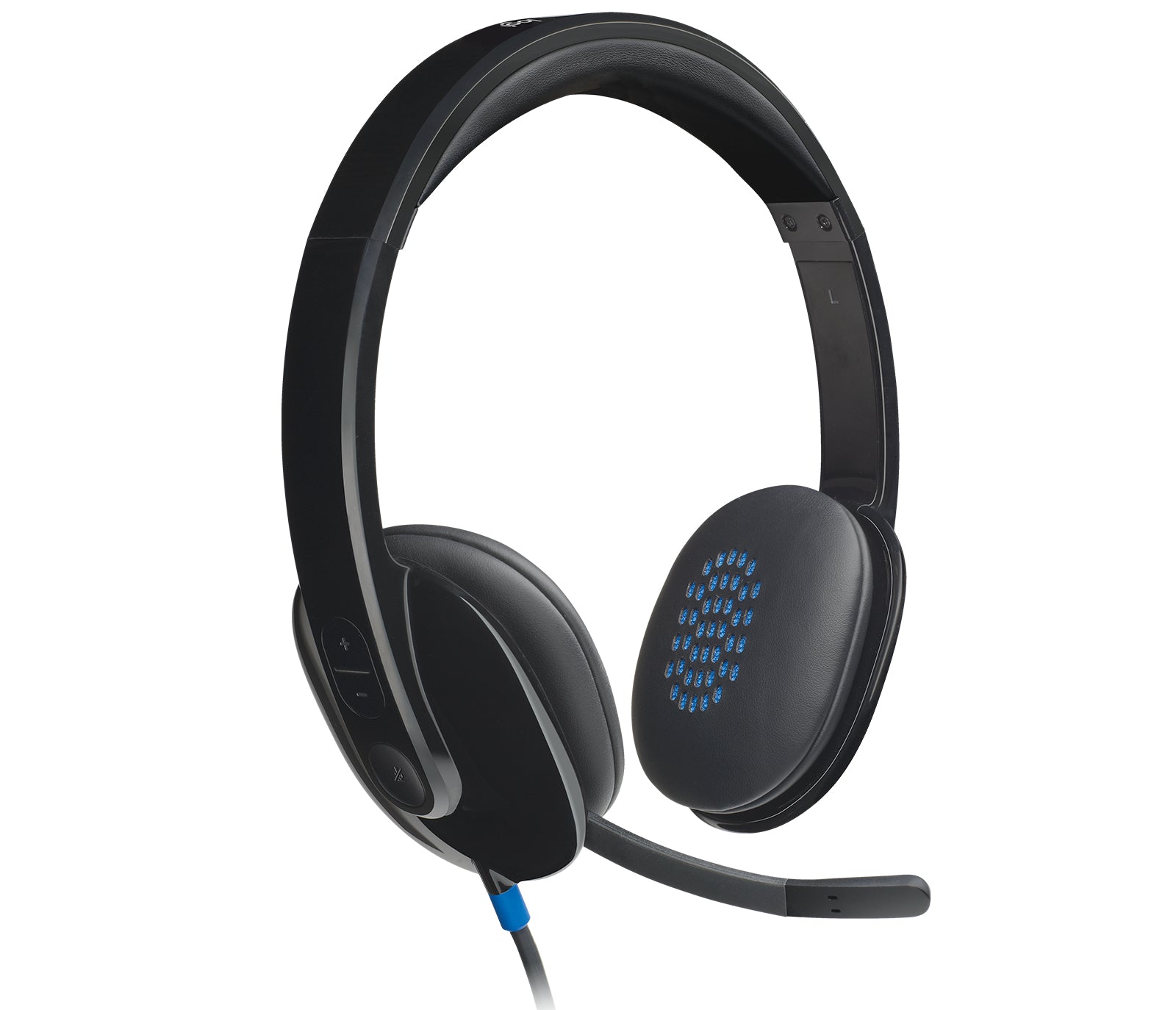 Logitech H540 USB Computer Headset Met high-definition geluid en knoppen op het oorstuk 981-000480