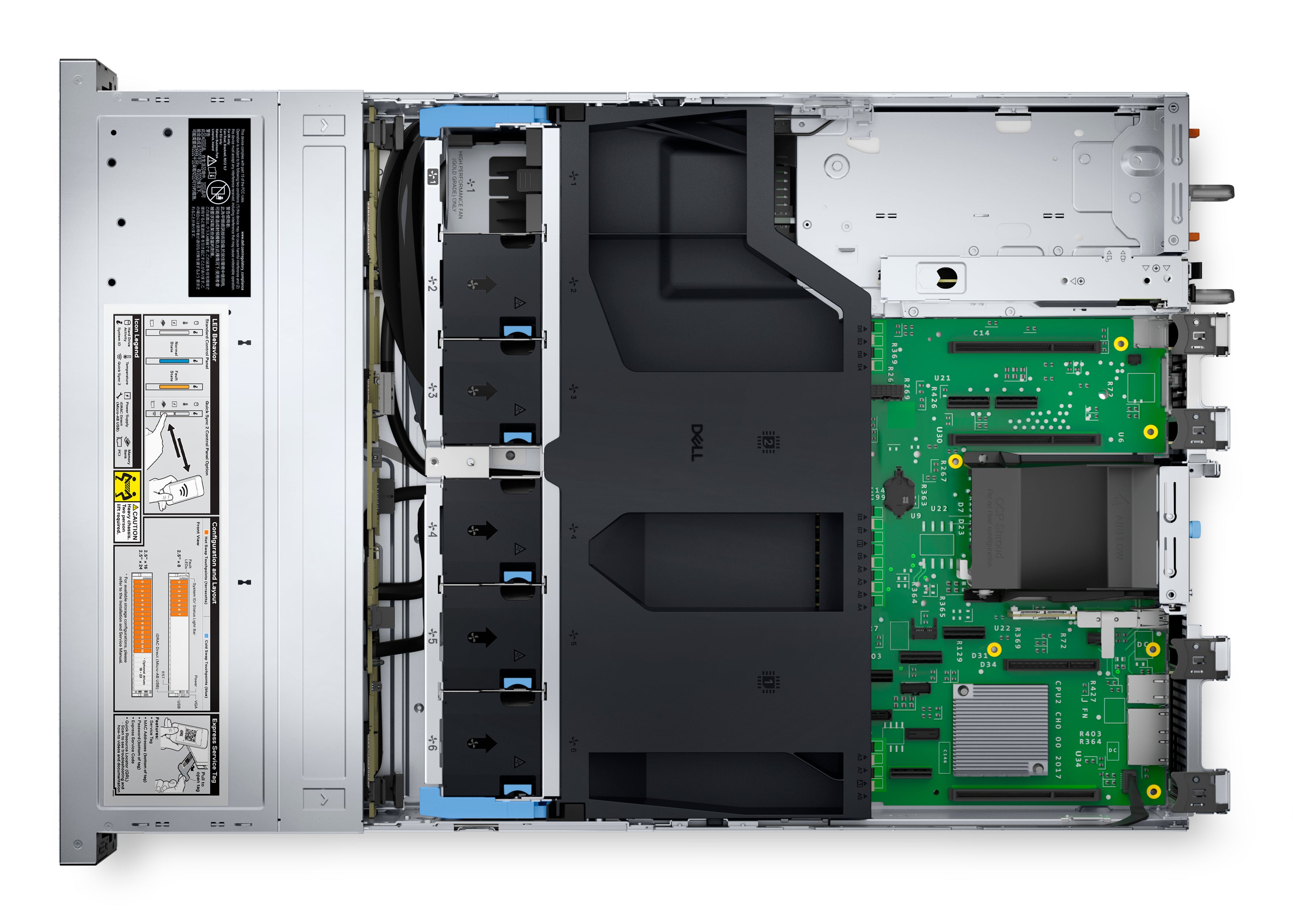 DELL PowerEdge R550 server 480 GB Rack (2U) Intel® Xeon® Silver 4314 2,4 GHz 32 GB DDR4-SDRAM 1100 W 25G33