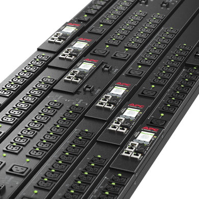 APC Rack PDU APDU9959EU3, Switched, 0U, 16A, 230V, (21x) C13 & (3x) C19, IEC309 + C20 stekker APDU9959EU3 - Compridis