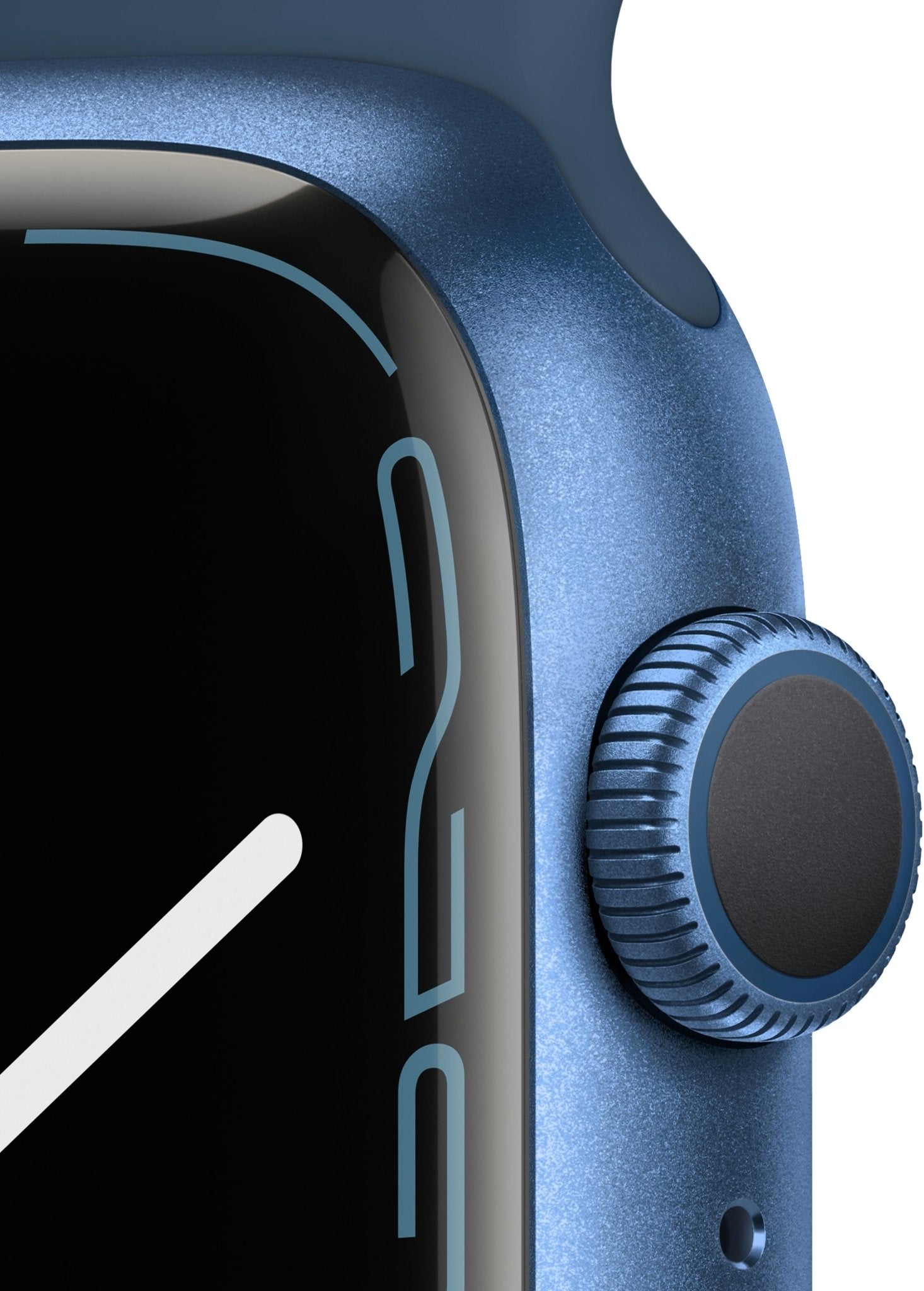 Apple Watch Series 7 MKN83FD/A 45mm Blauw - Compridis