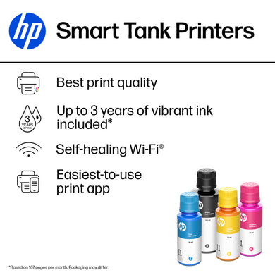 HP Smart Tank 5107 All-in-One Printer met 3 jaar inkt