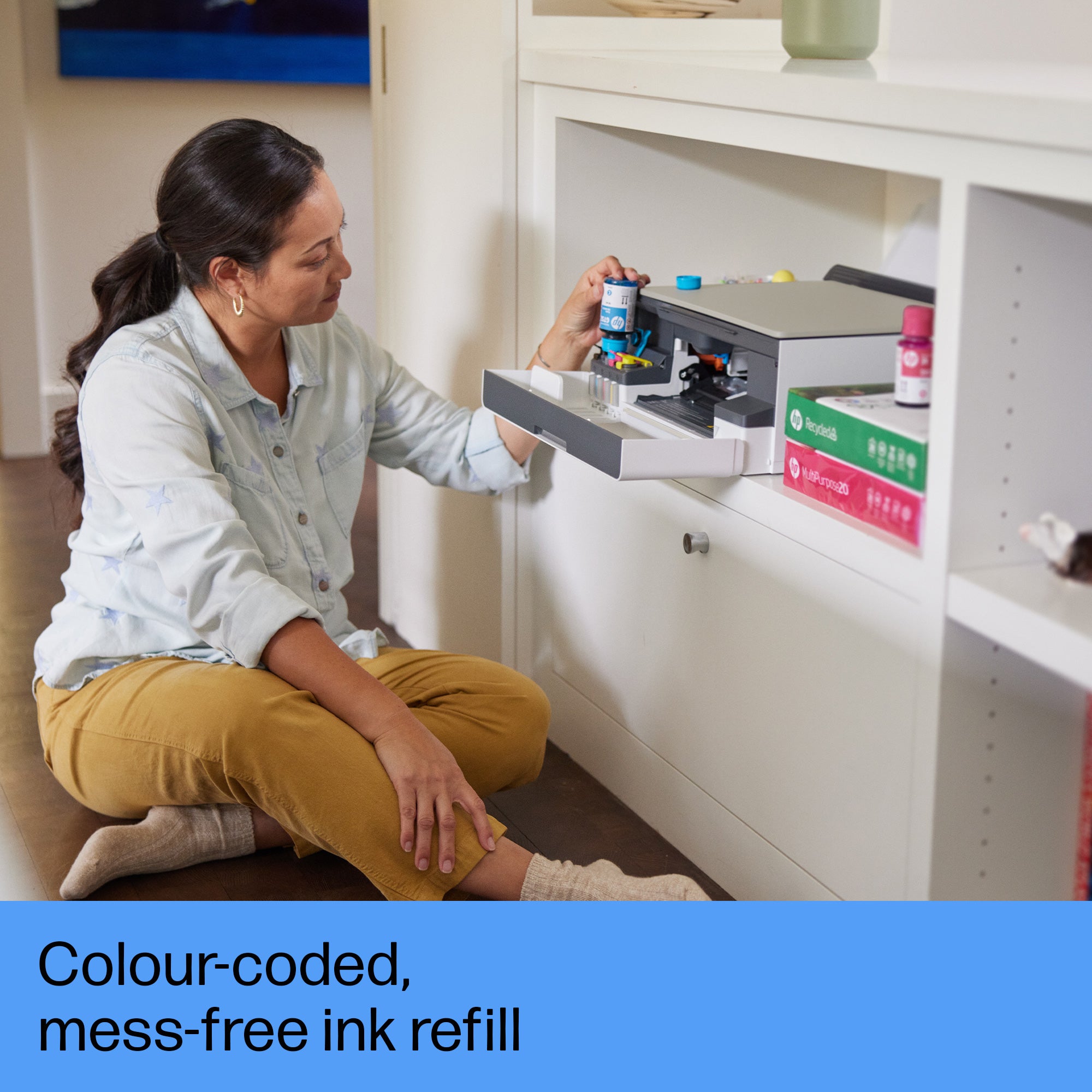 HP Smart Tank 5107 Sans fil All-in-One Couleur Imprimante, Copieur, Scanner 5D1B1A#BHC