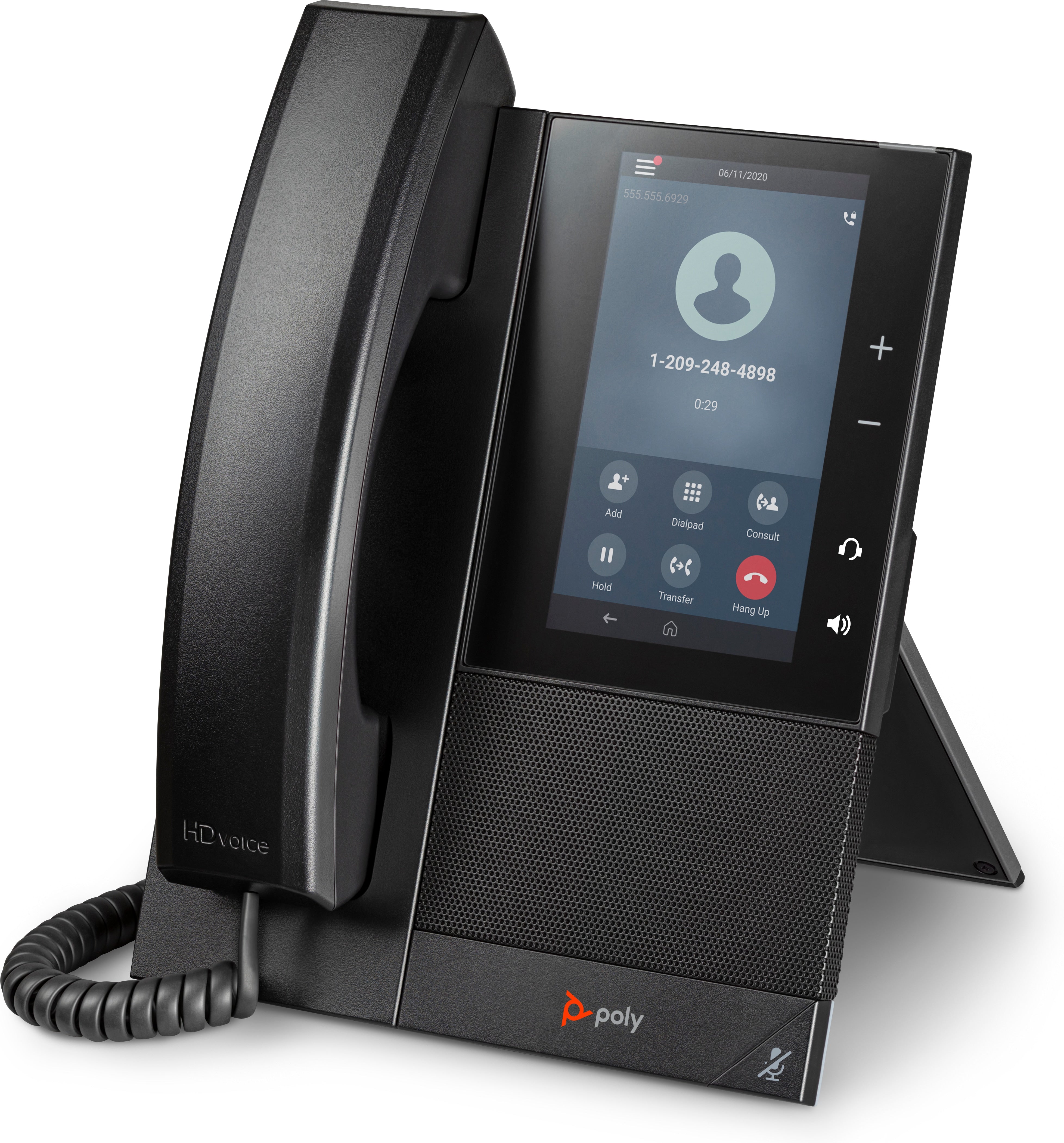 Poly CCX 505 Business Media Phone with Open SIP and PoE-enabled 2200-49735-025