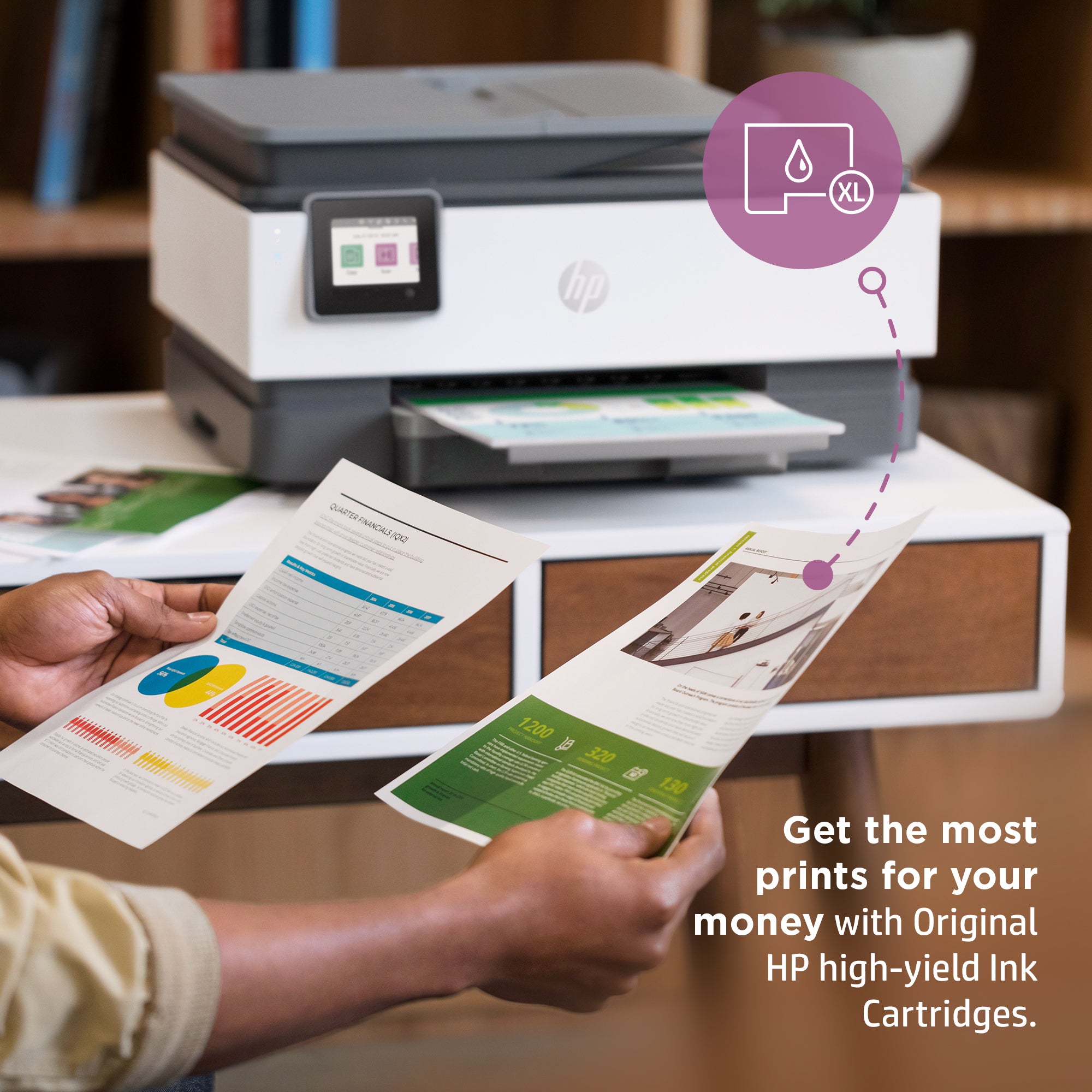 HP OfficeJet Pro 8024e Draadloos All-in-One Kleur Printer, Instant Ink; Dubbelzijdig printen 229W8B#629