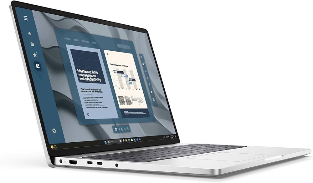 DELL Pro 16 PC16250, 16", Intel Core 5 120U, 16GB RAM, 512GB SSD, QWERTY English, C7MVN - Compridis