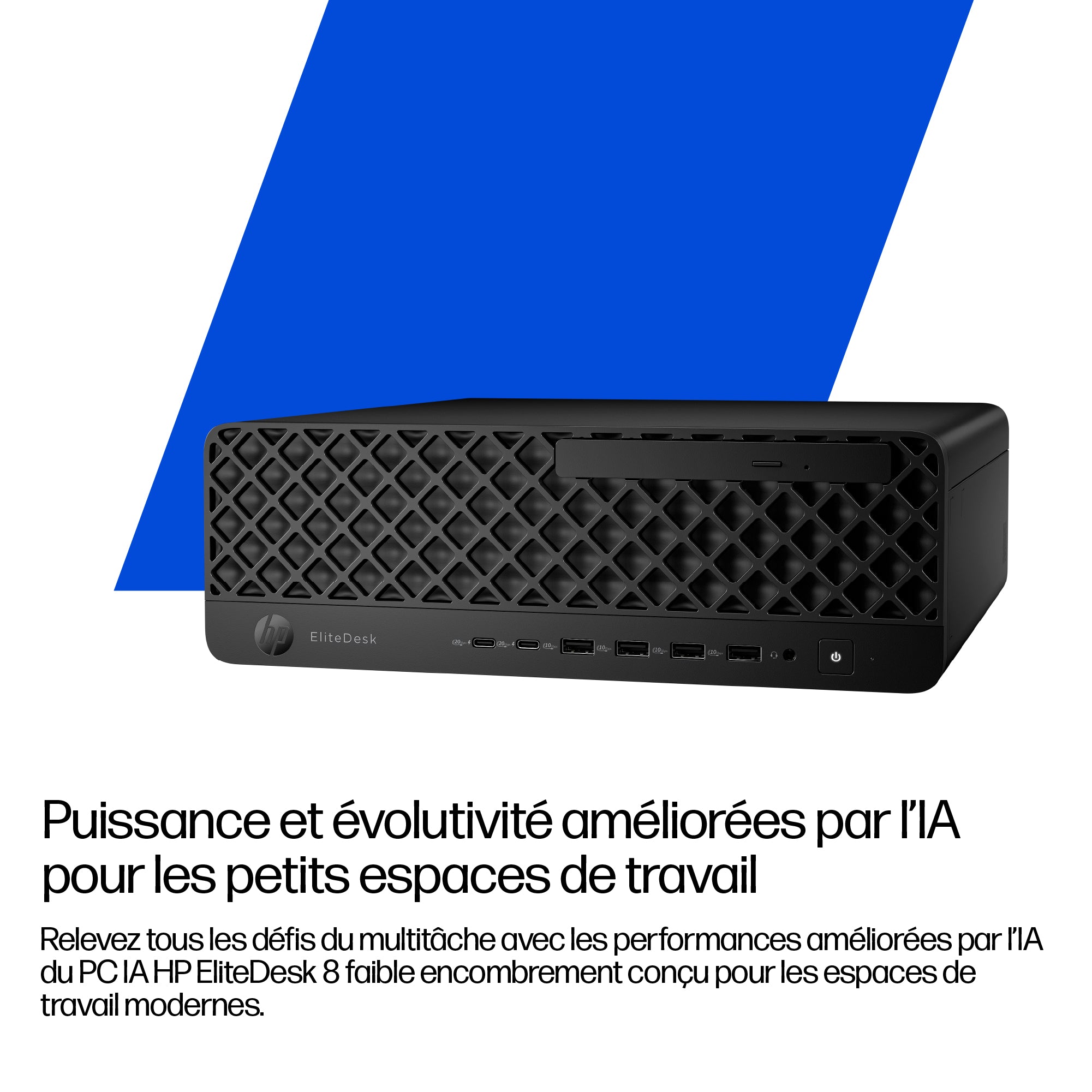 HP EliteDesk 8 G1i AI SFF Core Ultra 7 265 16GB 512GB Zwart