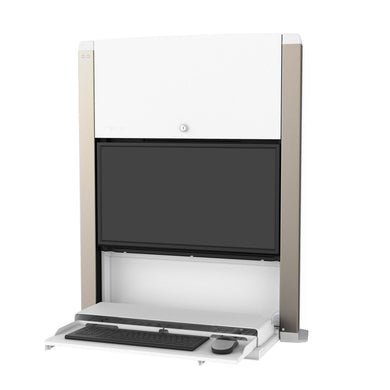 ERGOTRON Carefit zit-sta-cabine wit 61-367-030 - Compridis