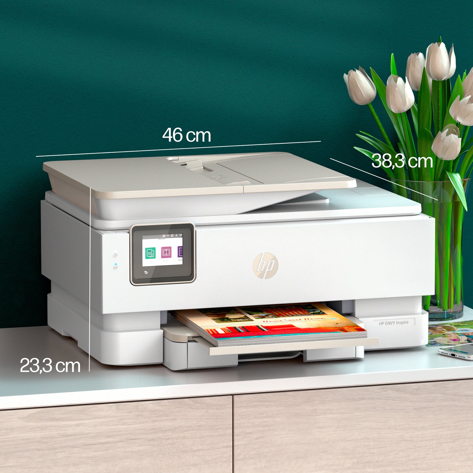 HP ENVY Inspire 7924e All-in-One Printer - Kleur - 15 ppm - Portobello