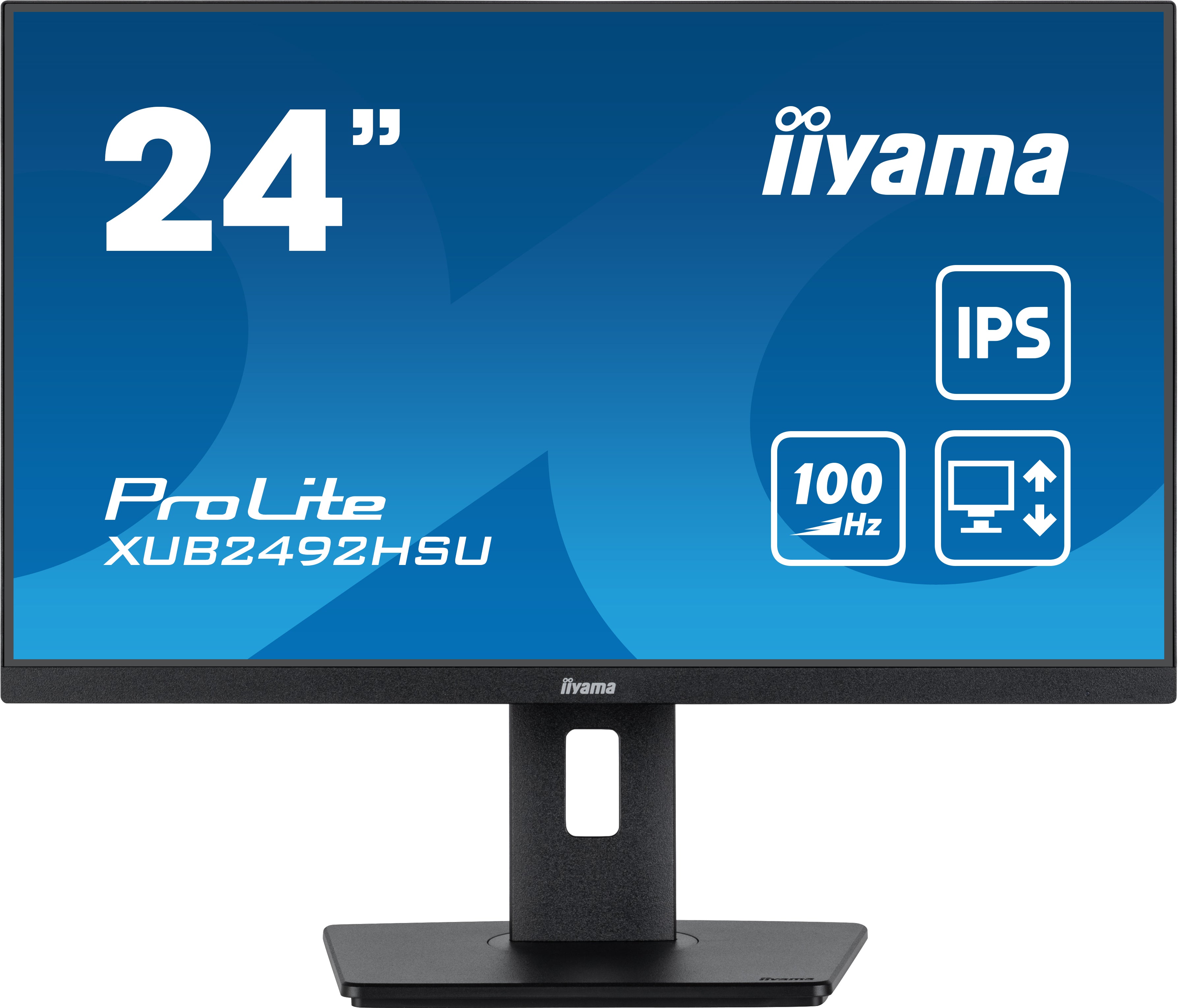 ProLite 24 inch - Full HD IPS LED Monitor - 1920x1080 - Pivot / HAS XUB2492HSU-B6