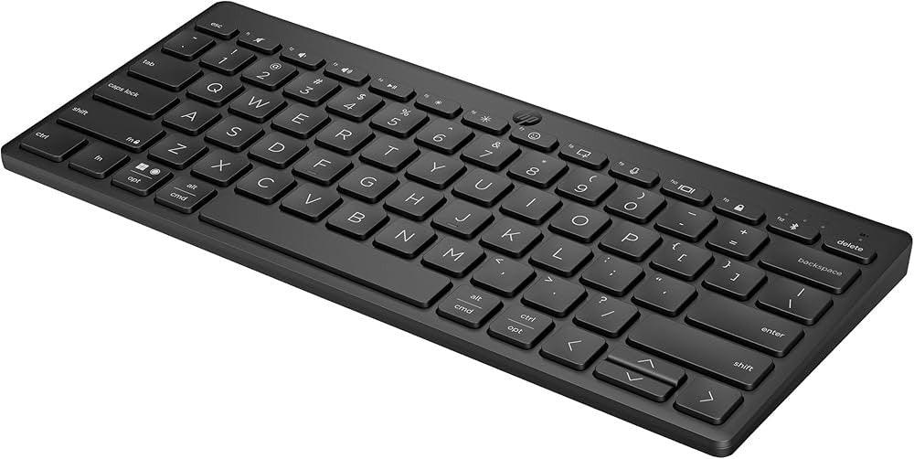 HP 350 BLK Compact Multi-Device KBD emea 692S8AAABB - Compridis