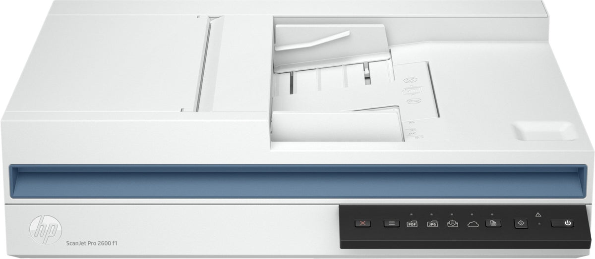 HP ScanJet Pro 2600 f1 20G05A Flatbed+ADF Scanner 1200 dpi Wit – Snel & Dubbelzijdig - Compridis