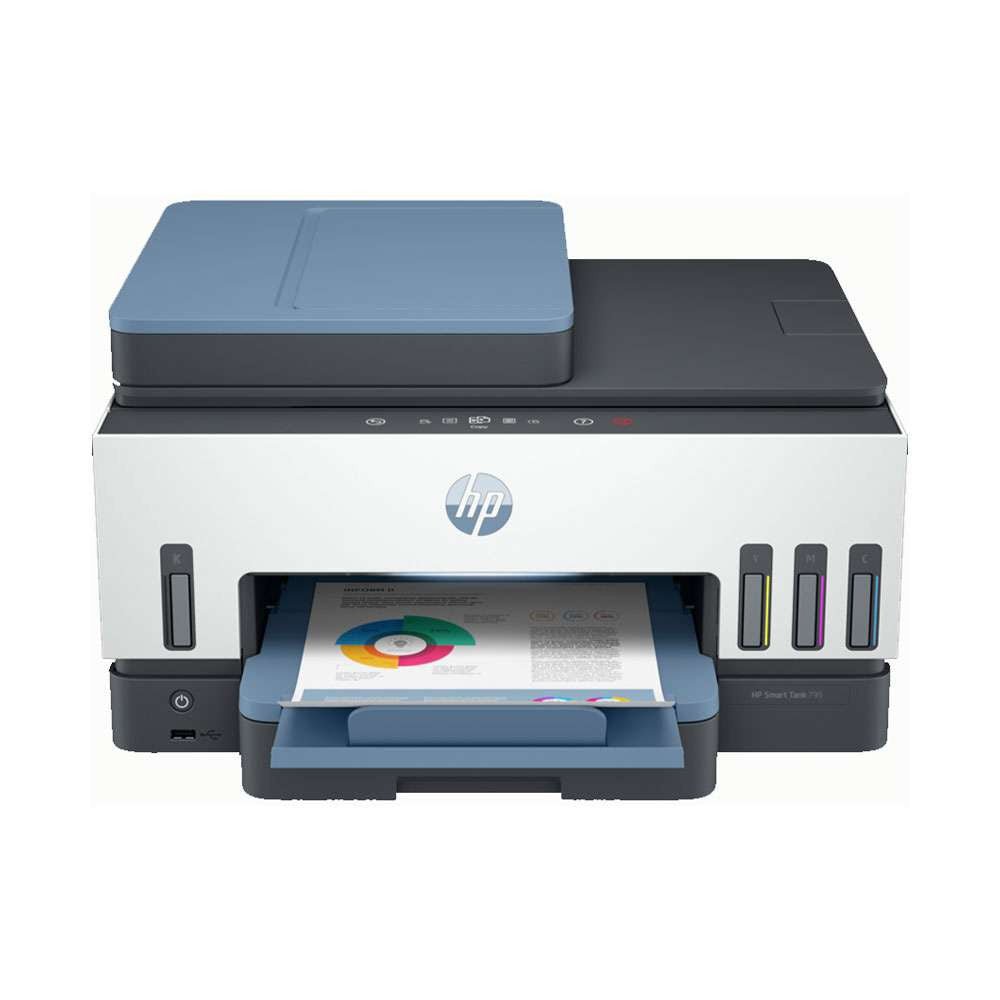 HP Smart Tank 795 All-in-One Printer - Draadloos, Dubbelzijdig, Fax - Compridis