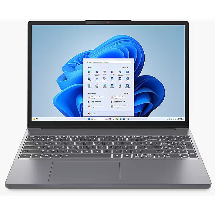 Lenovo IdeaPad Slim 3 15ARP10 AMD Ryzen™ 5 Laptop 38.9 cm (15.3") WUXGA 16 GB DDR5-SDRAM 512 GB SSD Wi-Fi 7 (802.11be) Windows 11 Home German Grey 83K7000SGE