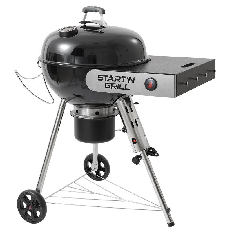 Start N Grill houtskoolgrill 57 cm met automatische ontsteking – SNG Evolution SNG22EVO230BK - Compridis