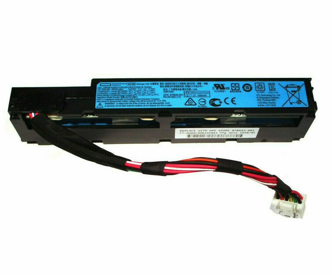 HPE 96W slimme opslagbatterijmodule met 260 mm kabel 878644-001
