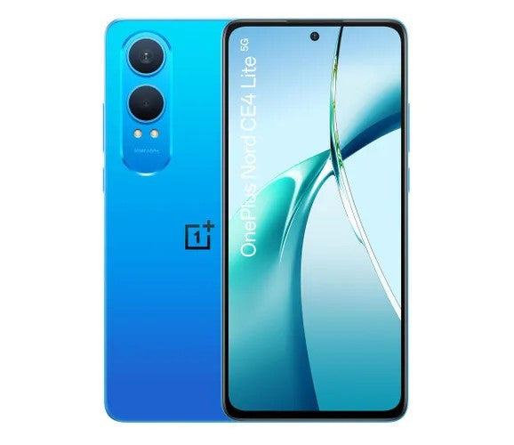 OnePlus Nord CE4 Lite 5G 16,9 cm (6.67") Double SIM hybride Android 14 USB Type-C 8 Go 256 Go 5110 mAh Bleu 5011110198
