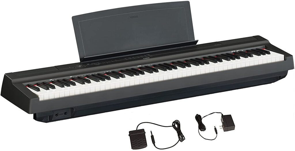 Yamaha P-125 MIDI toetsenbord 88 toetsen USB Wit P-125WH