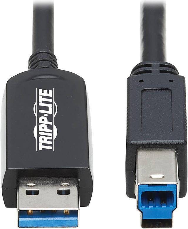 TRIPP-LITE USB 3.2 Gen 1 Plenum-rated glasvezel actieve optische kabel 20 mtr U328F-20M