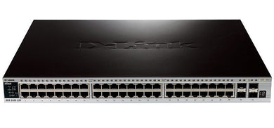 D - Link DGS - 3420 - 52P netwerk - switch Managed L2 Power over Ethernet (PoE) Zwart DGS - 3420 - 52P - Compridis