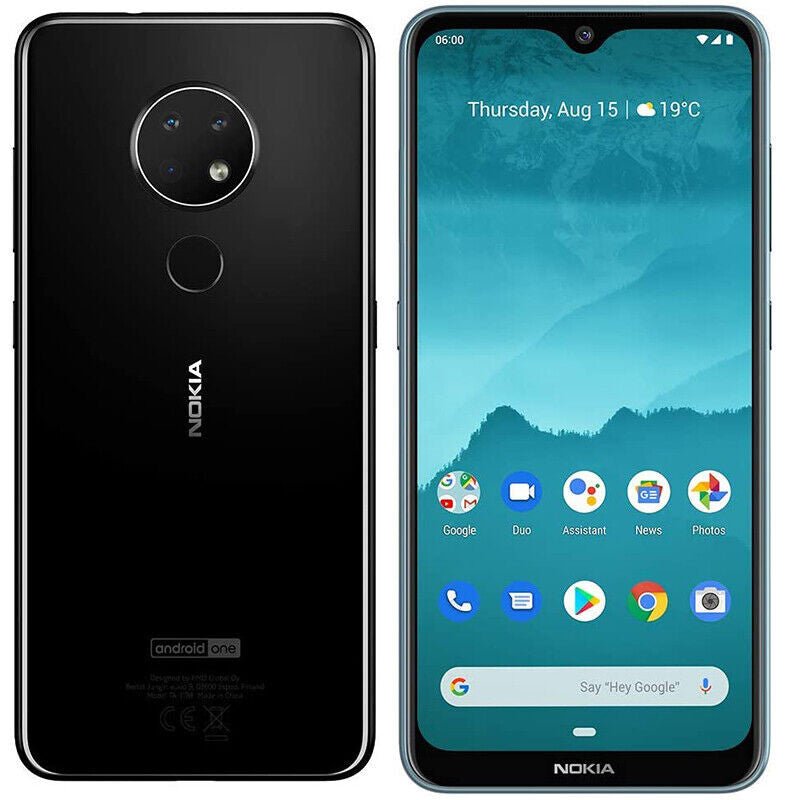 NOKIA 6.2 32GB Zwart 6830AA002285 - Compridis