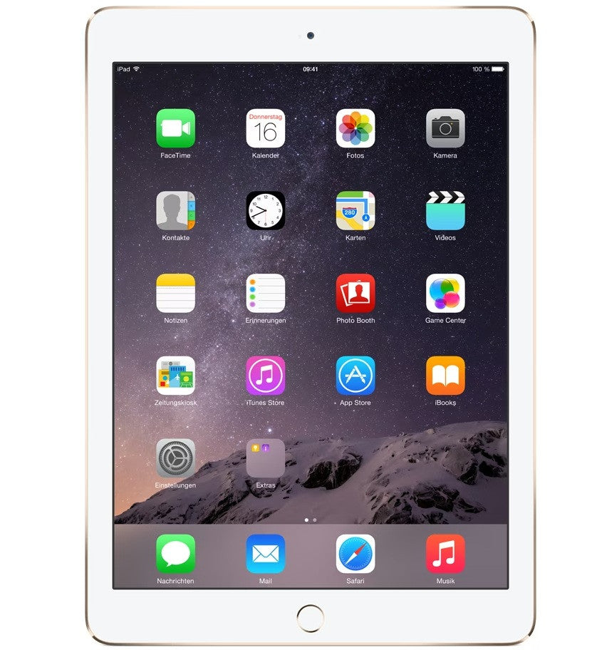 Apple iPad Air 2 64 GB 24,6 cm (9.7") 2 GB Wi-Fi 5 (802.11ac) iOS Goud MH182FD/A