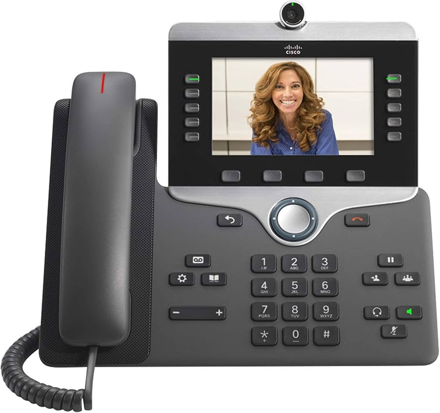 Cisco IP PHONE 8845 IP telefoon Houtskool LCD CP-8845-K9