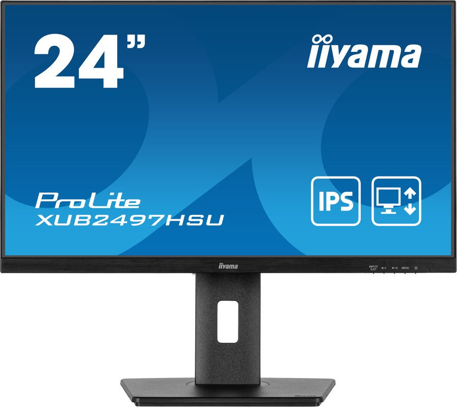 iiyama ProLite XUB2497HSU-B1 computer monitor 61 cm (24") 1920 x 1080 Pixels Full HD LED Zwart XUB2497HSU-B1