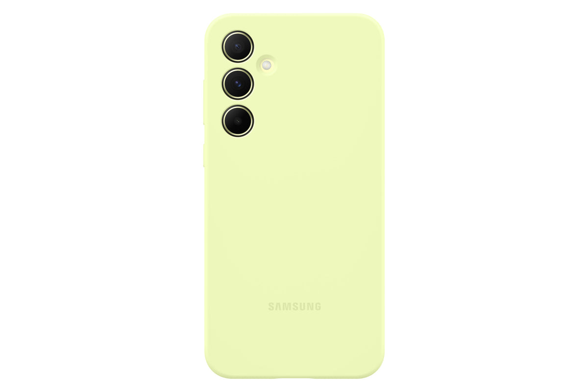 Samsung Silicone Case A55 5G EF-PA556 Lime – zacht, 6,6″ hoesje