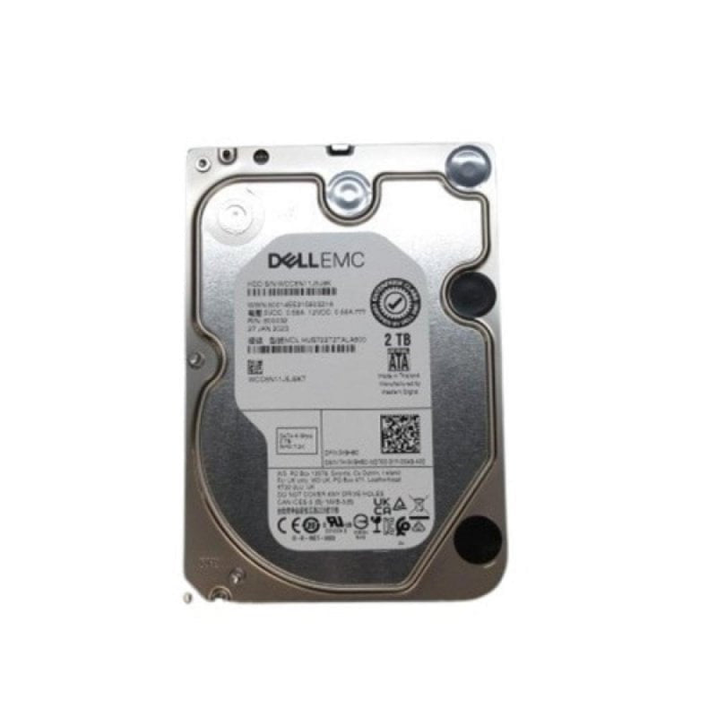 DELL 2TB HDD SATA 6Gbps 7.2K RPM 512N 3,5IN 400-BRCT