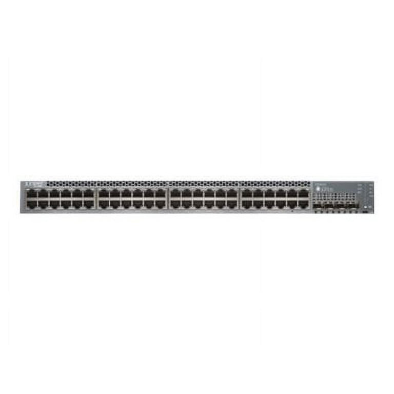 Juniper EX3400-24P commutateur réseau Géré Gigabit Ethernet (10/100/1000) Connexion Ethernet, supportant l'alimentation via ce port (PoE) 1U Gris EX3400-24P