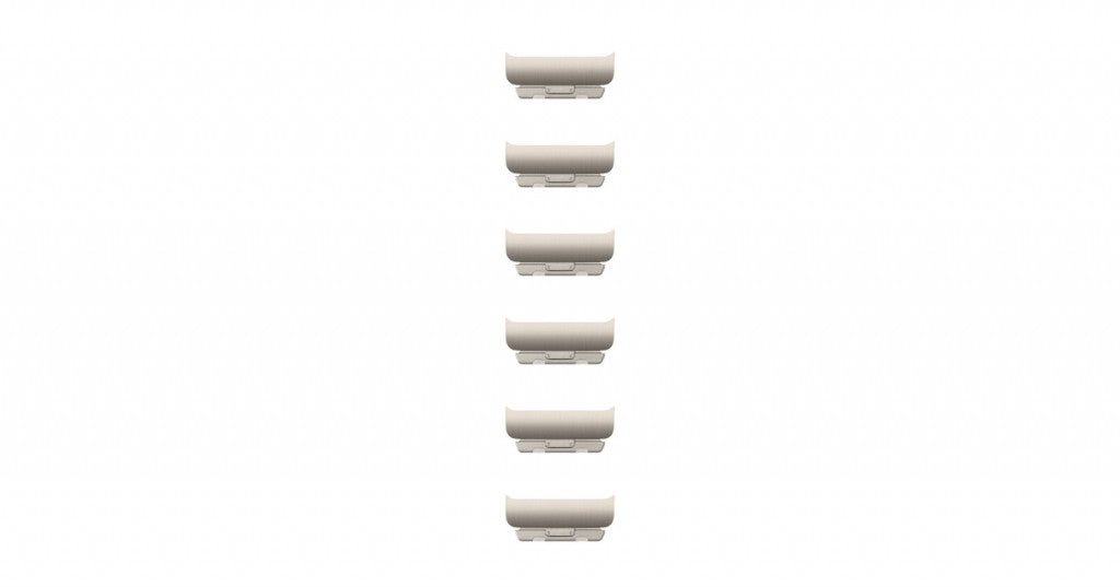 Apple MXMG3ZM/A slimme draagbare accessoire Band extension Titanium Roestvrijstaal MXMG3ZM/A - Compridis