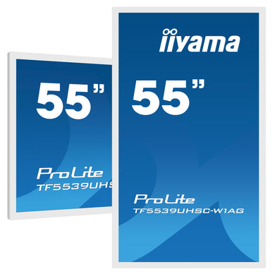 IIYAMA 55" pcap wit anti-reflecterend randvrij 15 TF5539UHSC-W1AG