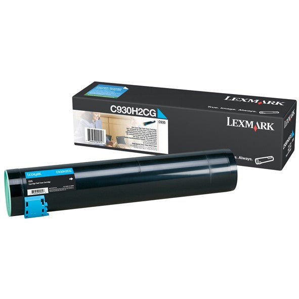 Lexmark C935 24K cyaan tonercartridge C930H2CG