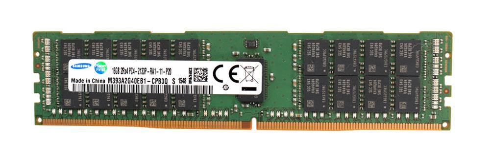 SAMSUNG Mémoire 16 Go PC4-17000 DDR4-2133MT/S 2RX4 ECC M393A2G40EB1-CPB3Q