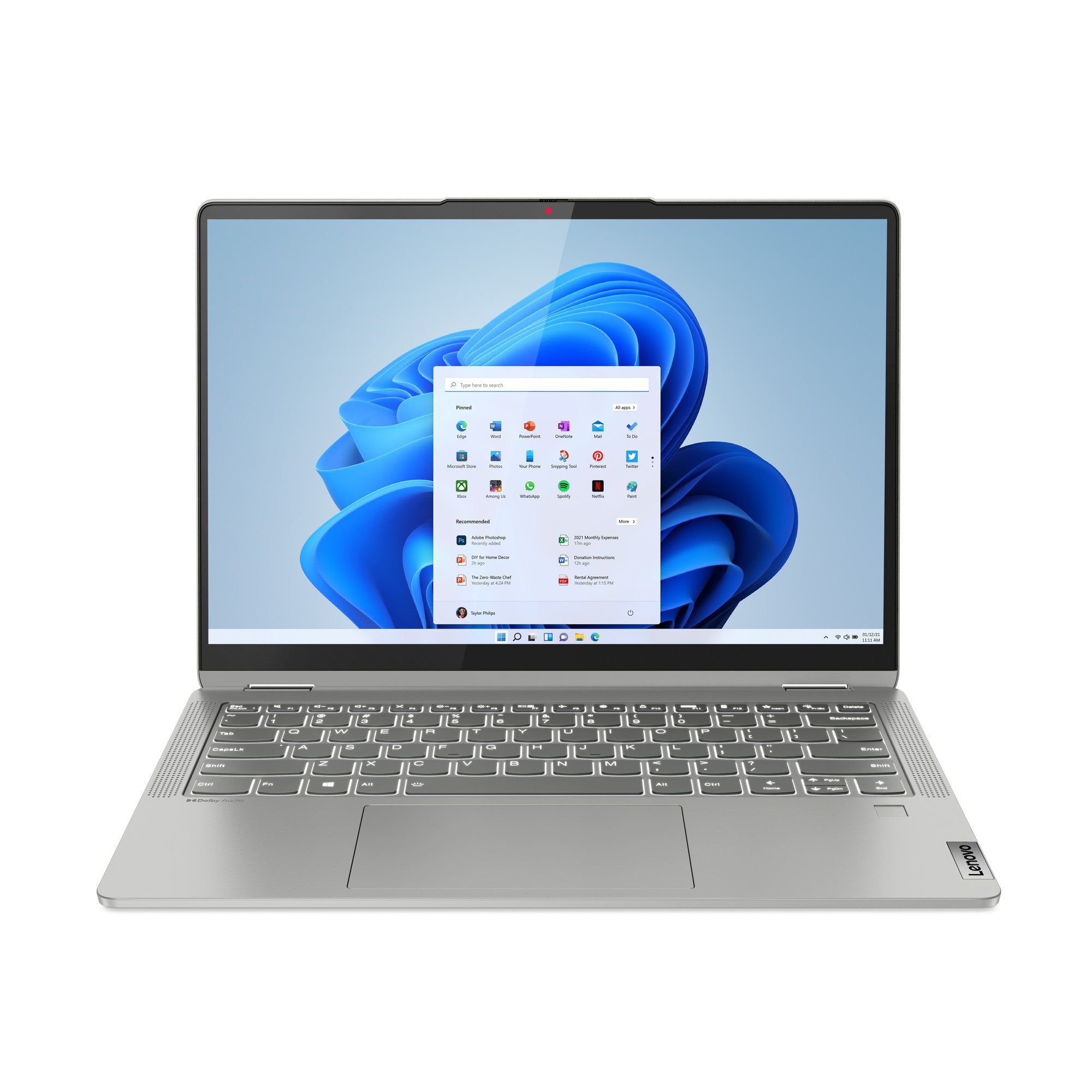 LENOVO IdeaPad Flex 5 i7-1255U 16GB 512GB W11P/QWERTY US 82R700HNMB