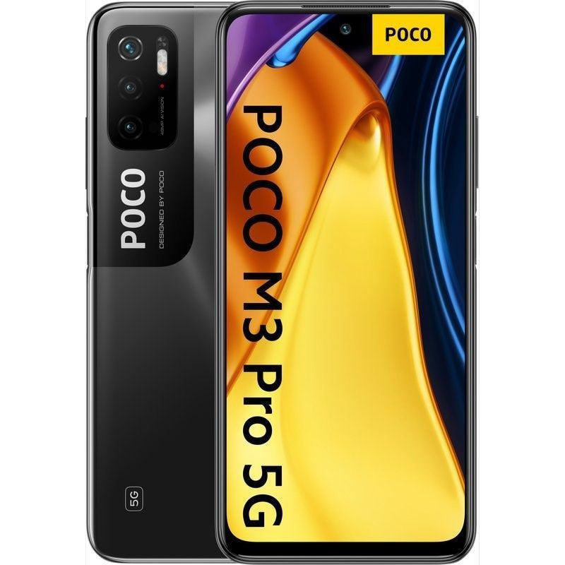 POCO M3 Pro 5G 16,5 cm (6.5") Hybride Dual SIM Android 11 USB Type-C 4 GB 64 GB 5000 mAh Zwart MZB095EEU