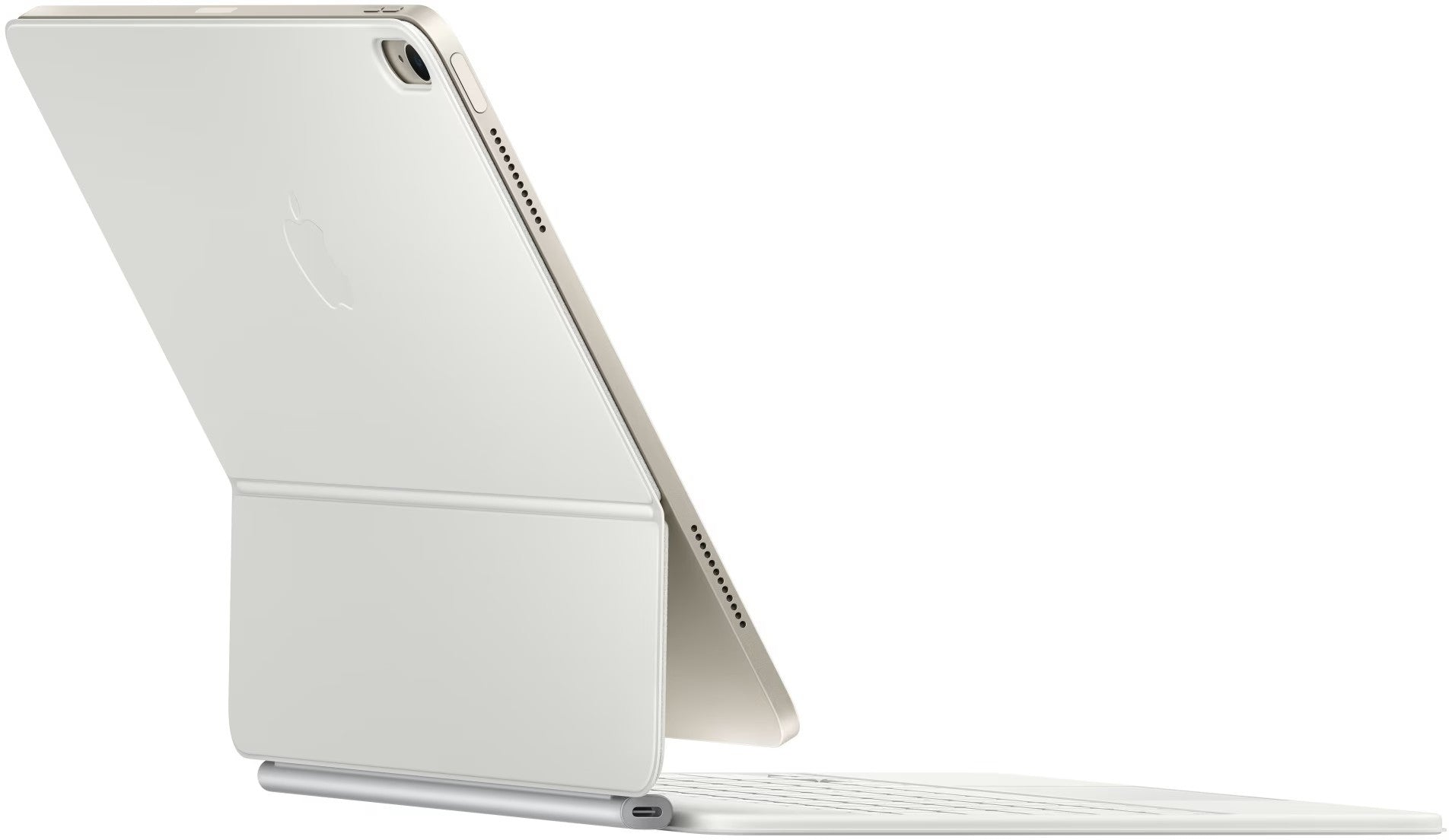 APPLE Magic Keyboard voor 13‑INCH iPad Air (M3) Engels (M3 VK) Wit MDFW4B/A