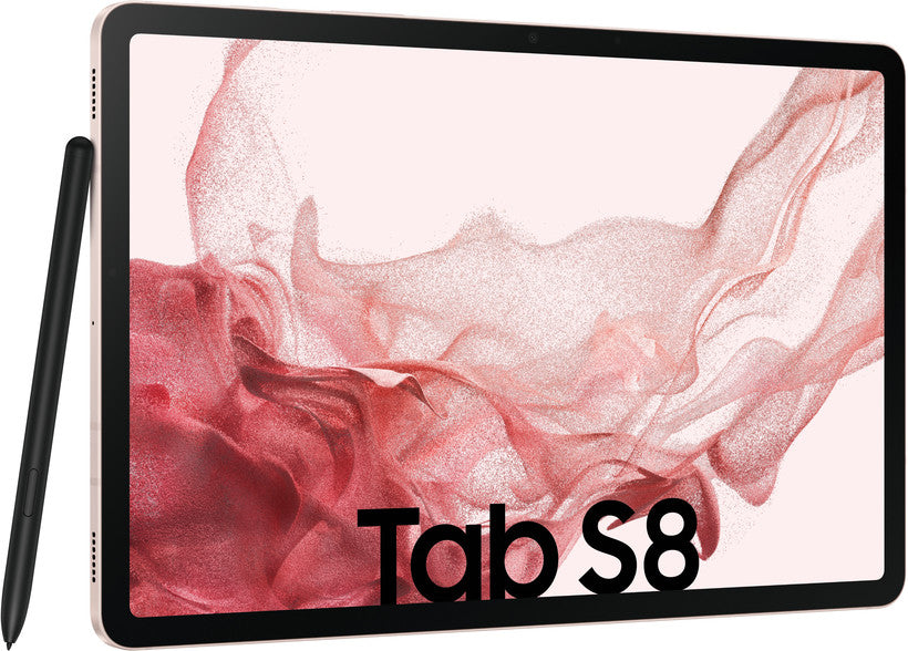SAMSUNG Galaxy Tab S8 Wi-Fi 128GB storage Pink SM-X700NIDAEUB