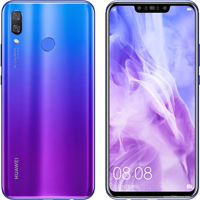 Huawei Nova 3 16 cm (6.3") Dual SIM Android 8.1 4G 4 GB 128 GB 3750 mAh Paars PAR - LX1 - Compridis