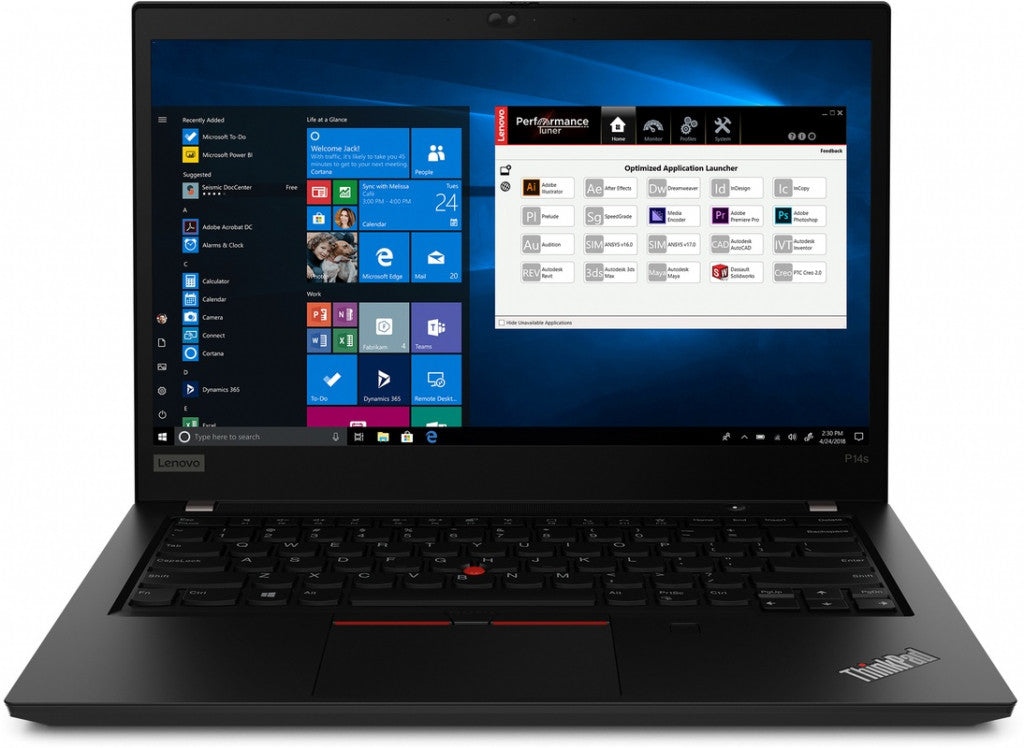 LENOVO ThinkPad P14S GEN2 I7-10610U 48GB RAM 480GB SSD W11P QWERTY US 20S4000KMH