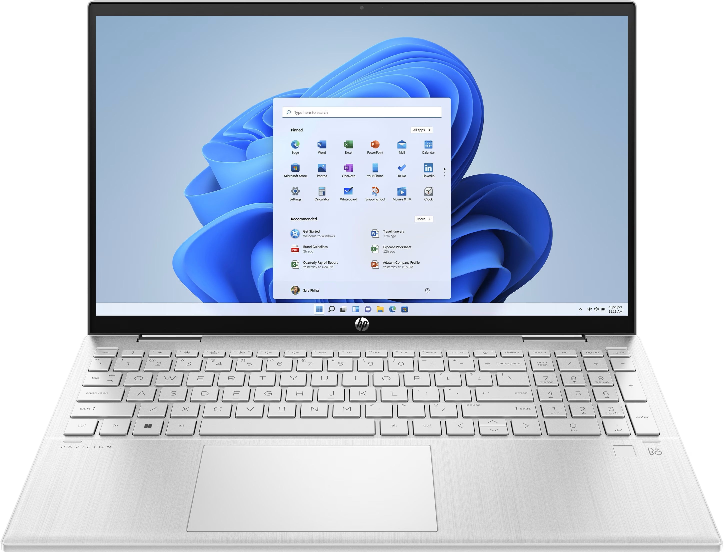 HP Pavilion X360 15.6" i5-1235U 8GB 512GB AZERTY 8D6F7EA#UUG
