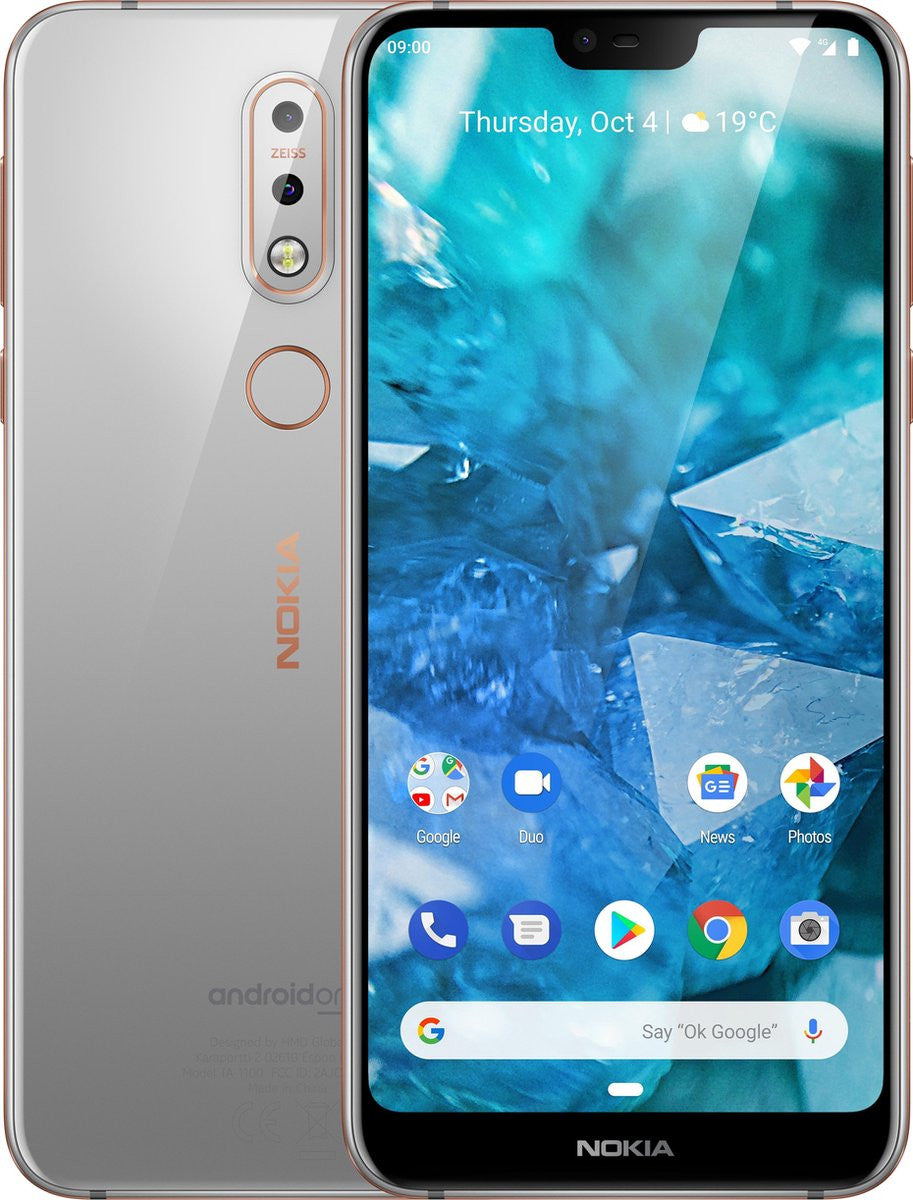 Nokia 7/1 14.8 cm (5.84") Dual SIM 4G USB Type-C 3 GB 32 GB 3060 mAh Stainless steel 11CTLS01A06