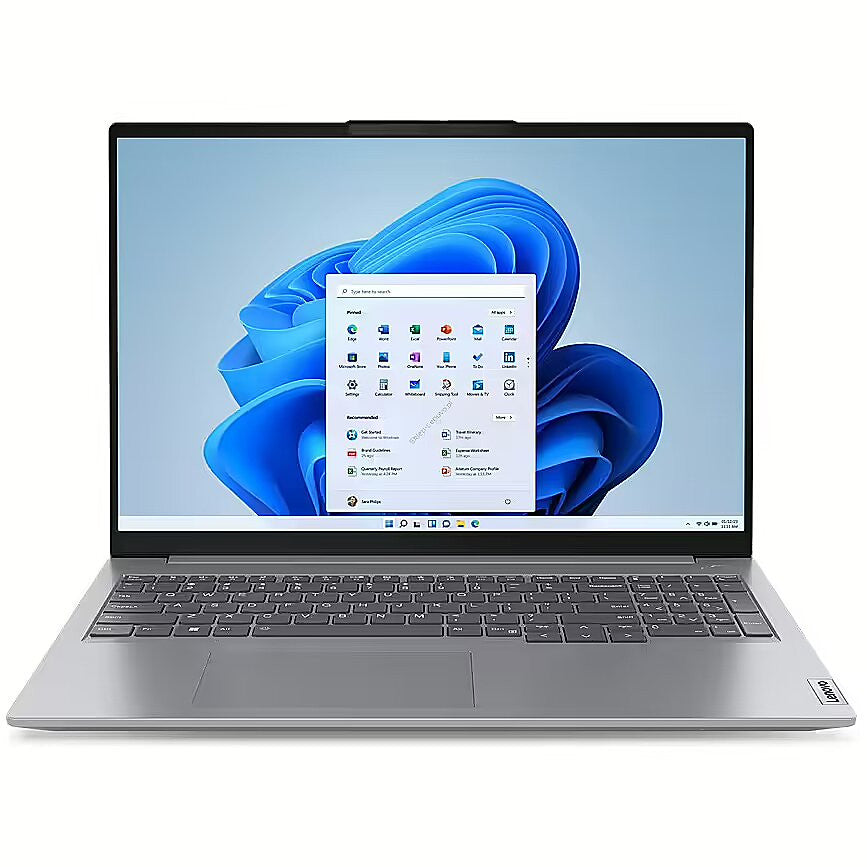 Lenovo ThinkBook 16 G6 ABP AMD Ryzen™ 7 7730U Ordinateur portable 40,6 cm (16") WUXGA 16 Go DDR4-SDRAM 512 Go SSD Wi-Fi 6 (802.11ax) Windows 11 Pro Français Gris 21KK002LFR