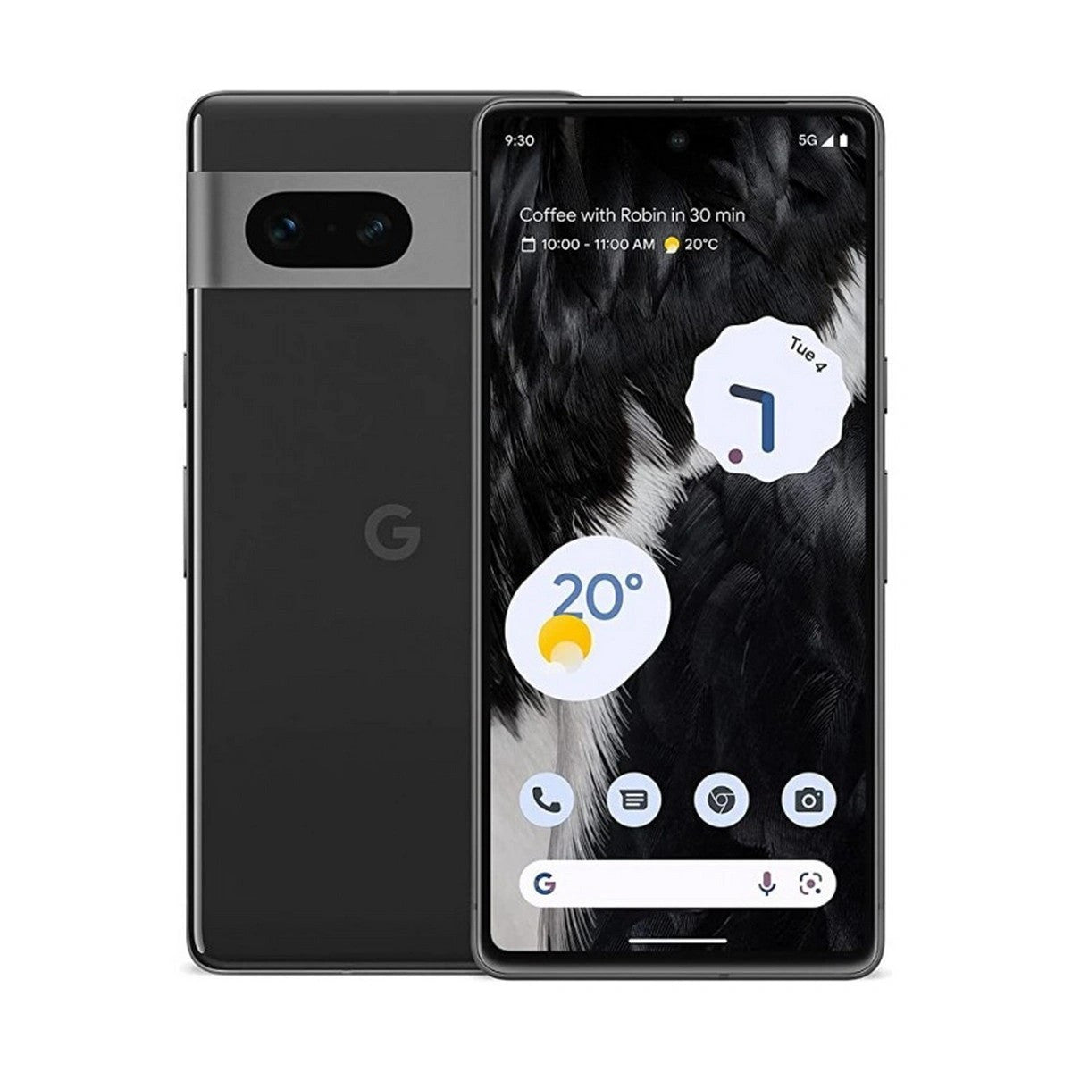 Google Pixel 7a 15,5 cm (6.1") Dual SIM Android 13 5G USB Type-C 8 GB 128 GB 4385 mAh Zwart GA03694-GB