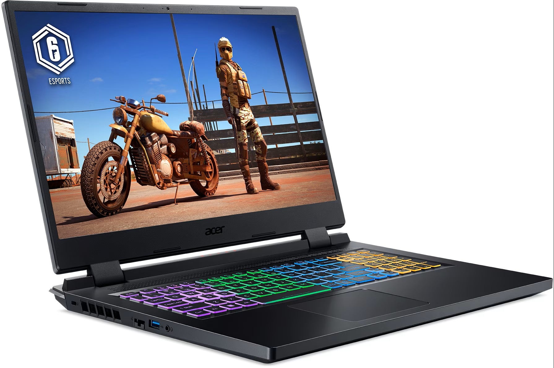 ACER Nitro AN517-55 I7-12700H 16GB 512GB RTX 3060 Laptop GPU W11H QWERTZ NH.QFWEV.003