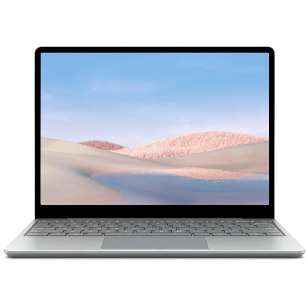 Microsoft Surface Laptop Go Intel® Core™ i5 i5-1035G1 31.6 cm (12.4") Touchscreen 8 GB LPDDR4x-SDRAM 256 GB SSD Wi-Fi 6 (802.11ax) Windows 10 Pro Platinum TNV-00009